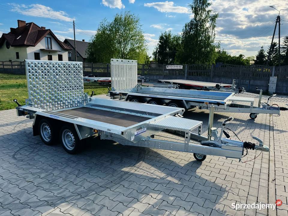 Przyczepa do przewozu koparek maszyn MARTZ BAU3 pełny VAT Kowal sprzedam