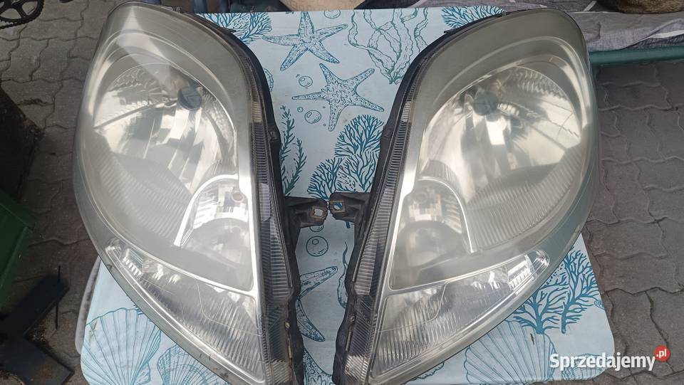 Dwie lampy przednie Opel Vivaro Trafic Duczki