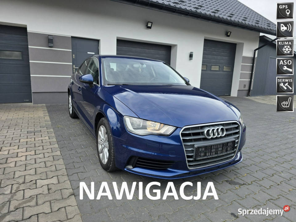 Audi A3 sedan16 TDIskóramanualnawigacjaopłacona Sedan / Limuzyna Żabno