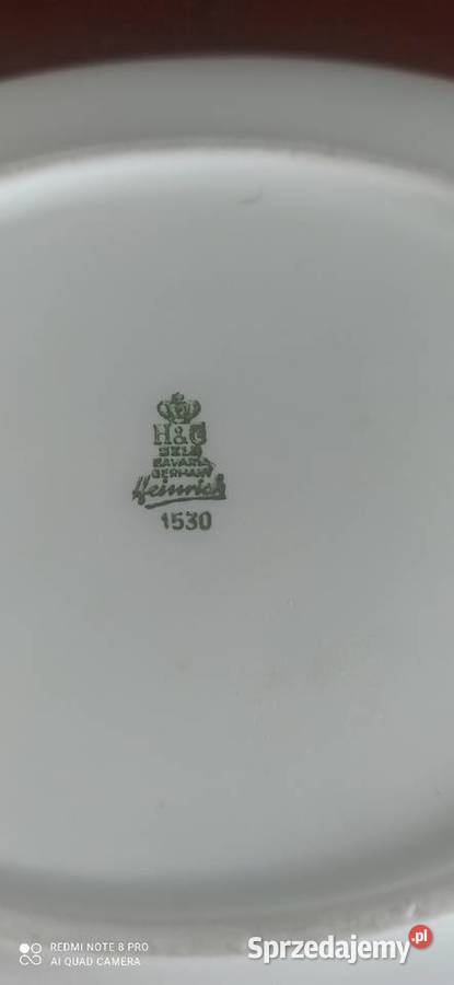 Petera porcelanowa tacka Głóg HG Heinrich