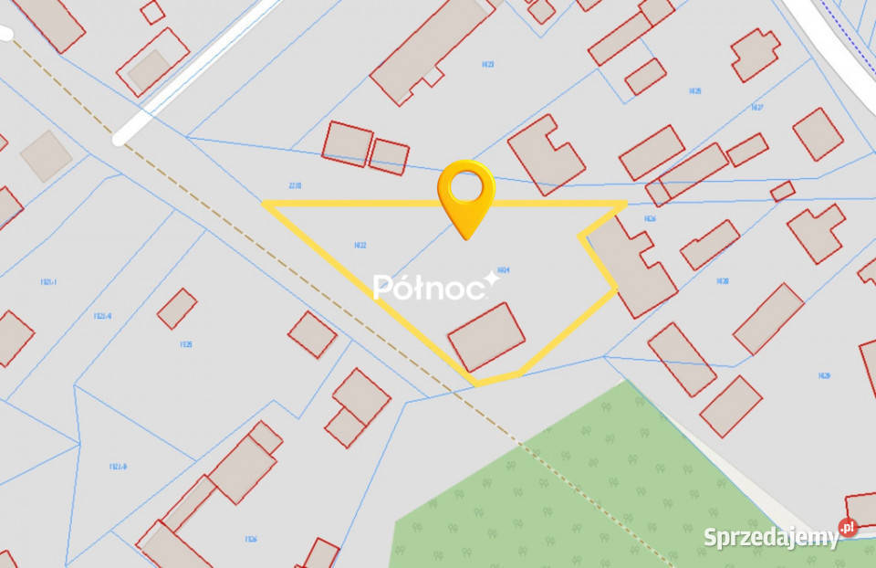 Piękna działka budowlana w Serpelicach asfalt Nieruchomości Serpelice