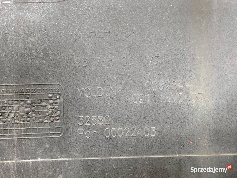 LISTWA BLENDA KLAPY TYŁ CITROEN C4 PICASSO II