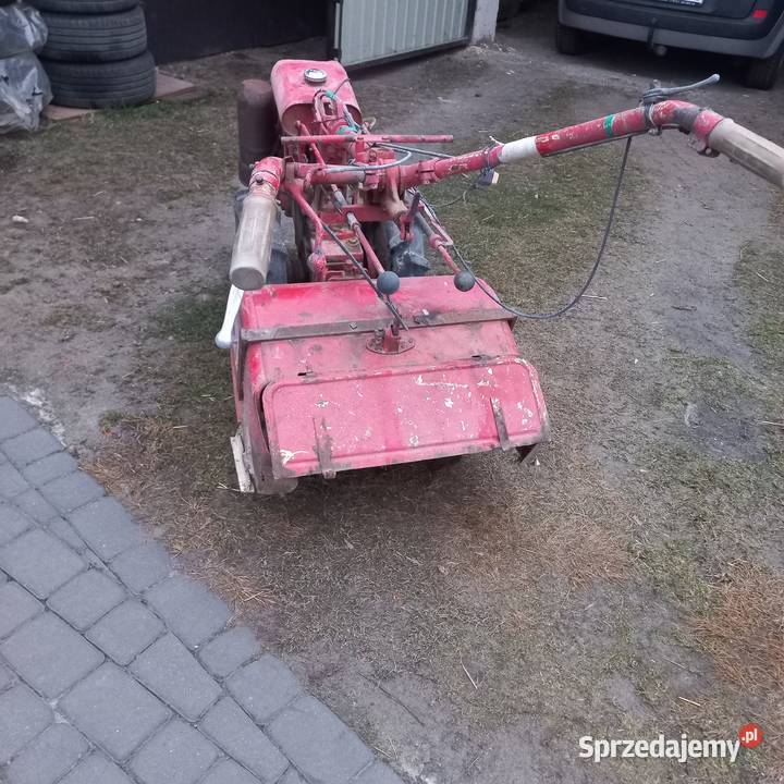 Ciągnik jednoosiowy glebogryzarka Holder Sahs