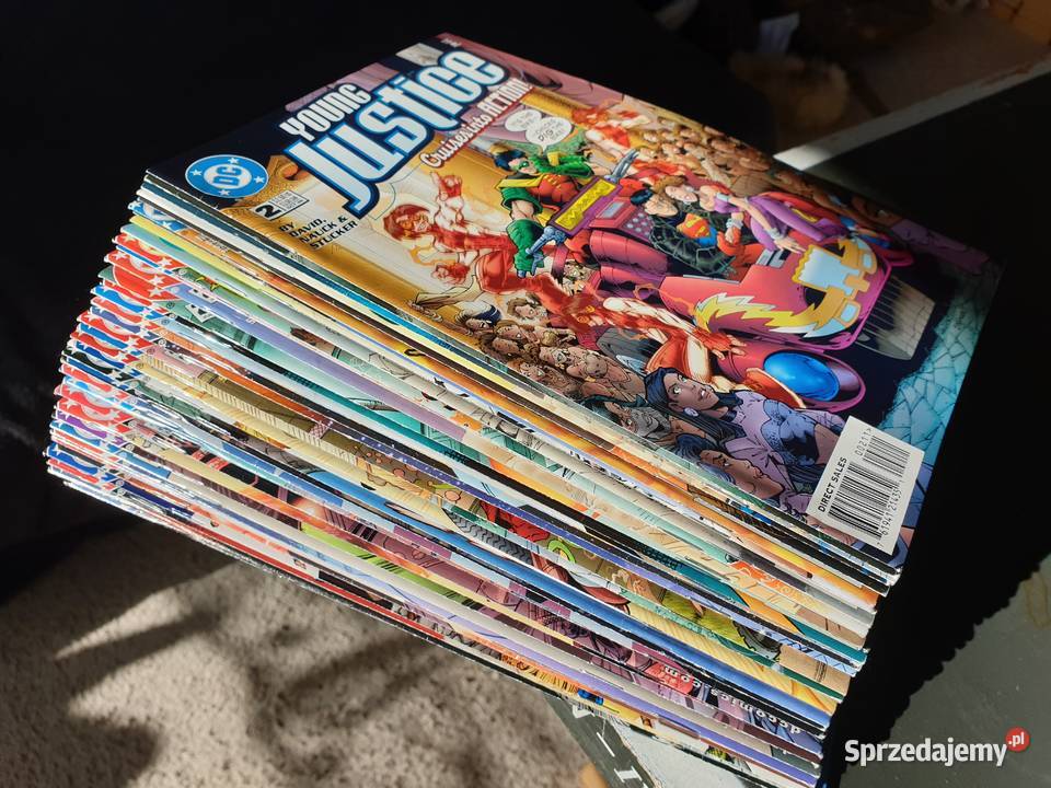 Young Justice kolekcja 36 komiksów DC USA Gdynia sprzedam