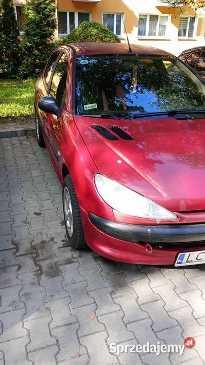PEUGEOT 206 19 D Rok produkcji 2001 lubelskie Chełm