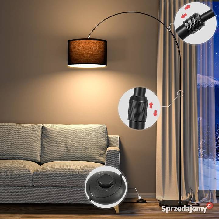 Lampa podłogowa floor lamp Jasmin VINTAGE 170180 wielkopolskie Promnice