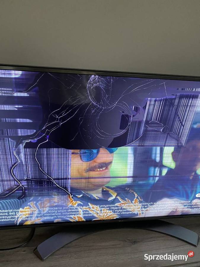 Telewizor Lg55 uszkodzona matryca wielkopolskie sprzedam