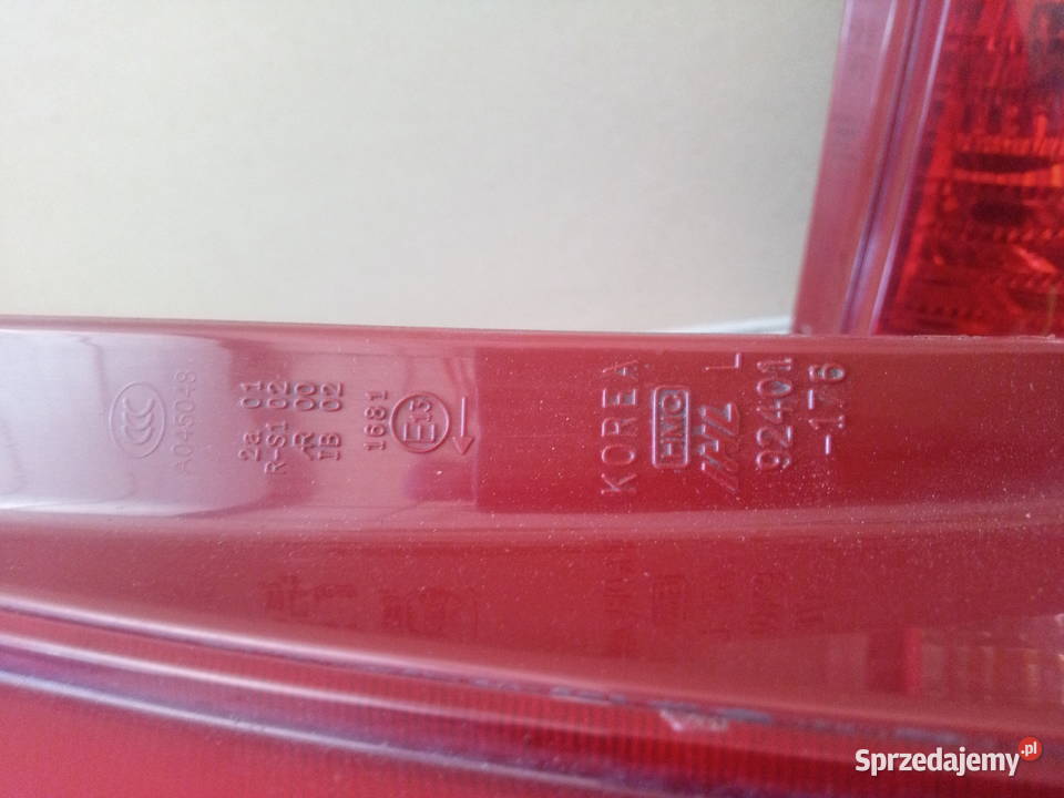 Lampy tylne HYUNDAI Matrix LIFT komplet Europa Włocławek