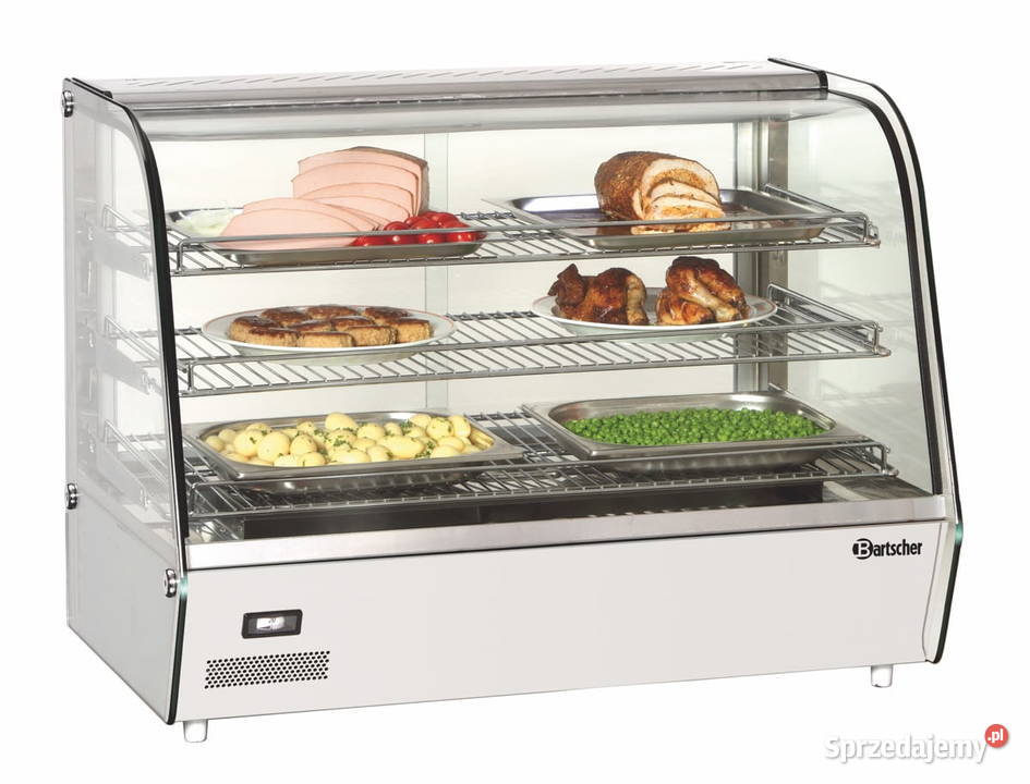 Witryna grzewcza z nawilżaniem 160L ze stali Częstochowa