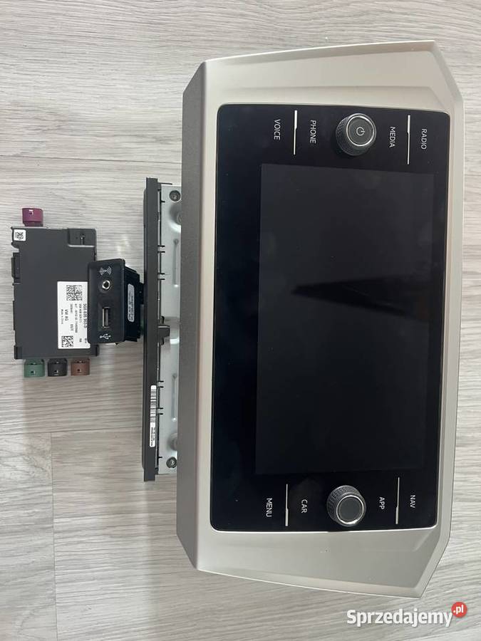Radio Nawigacja Passat b8 CarPlay Android auto Sprzęt audio fabryczny