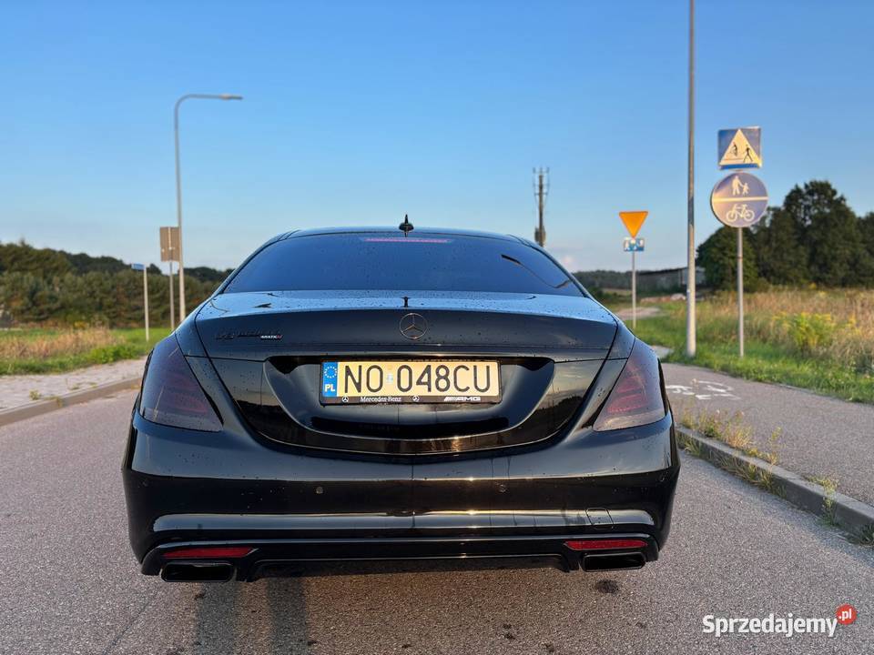 MercedesBenz Klasa S W222 47 Piękny AMG s550L Bytów