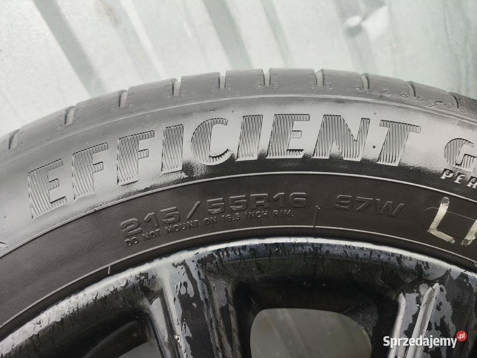 Sprzedam komplet felg z oponami 21555 r16 et 50 Samochodowe Strzelce
