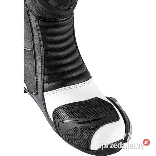 Buty motocyklowe FLM Brooklands White 46 Buty motocyklowe lubuskie Zielona Góra