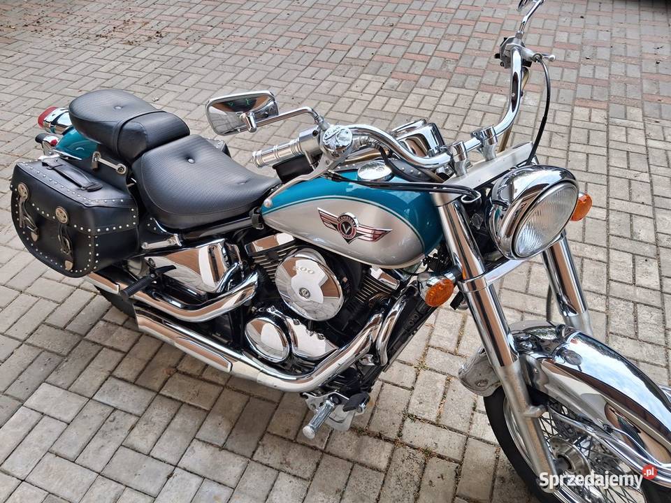 Kawasaki VN 800 sakwy dużo chromu Zawiercie