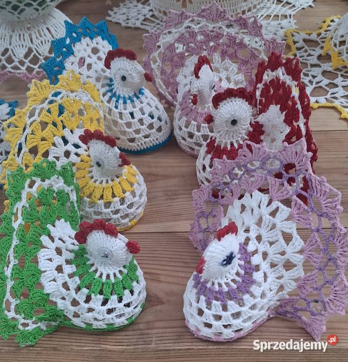 Wielkanocne ozdoby szydełkowe