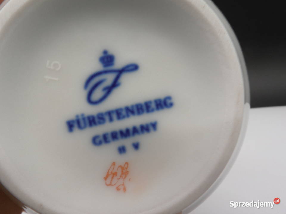 Porcelanowy wazon wazonik FURSTENBERG