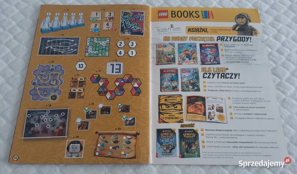 Lego Ninjago Legacy Złoty ninja Ameet 2022 ISBN 9788325336127 Książki dla dzieci śląskie Czeladź