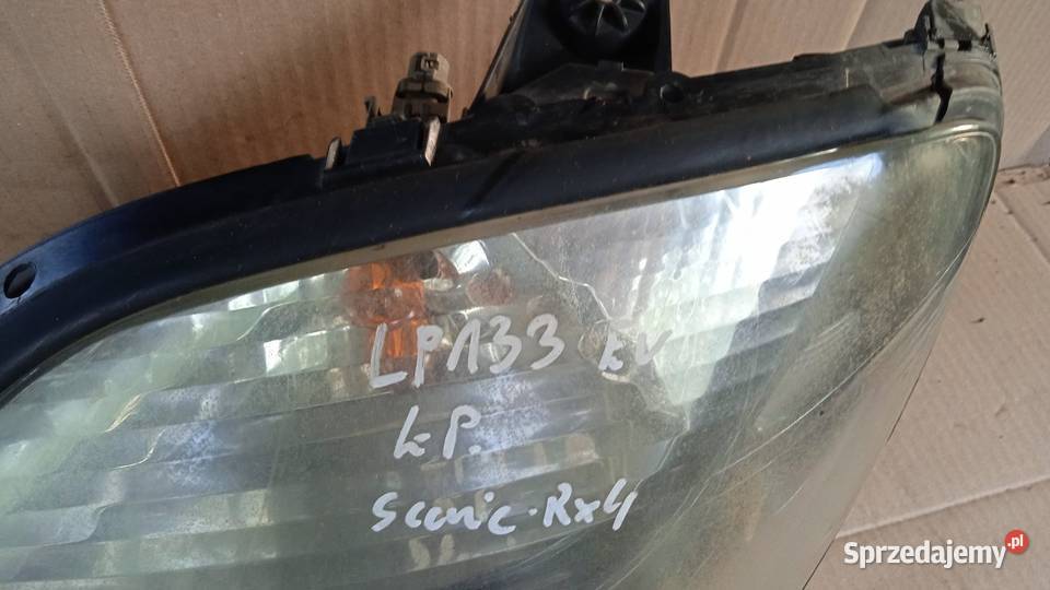 RENAULT SCENIC I RX LAMPA PRZÓD LEWA EU Zbierkowo