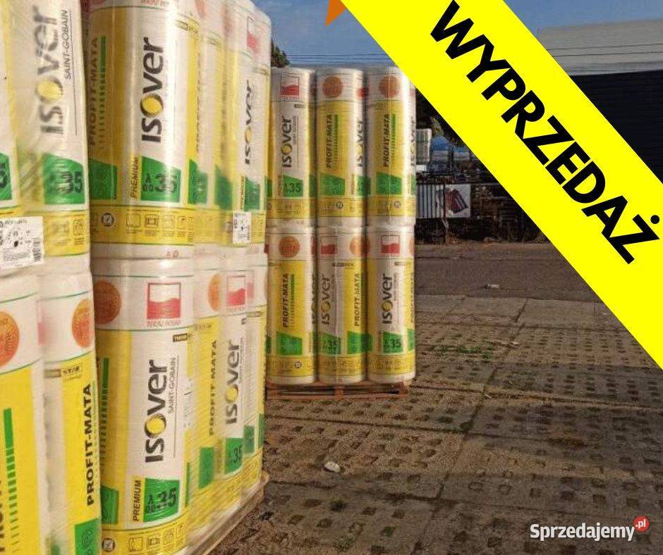 Wełna TANIO poddasza ściany działowe garaże Malbork