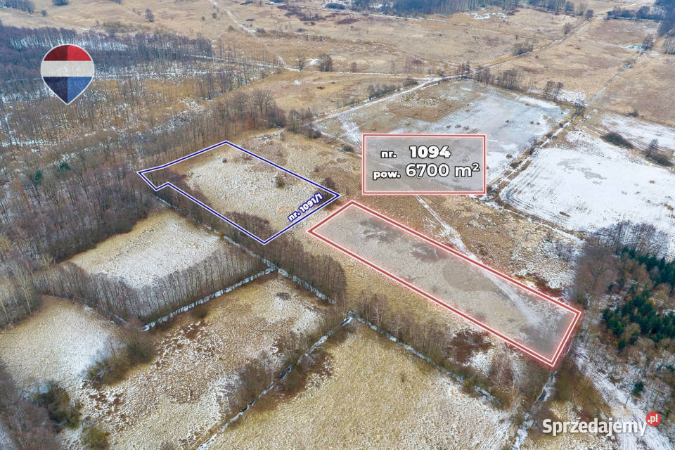 Na sprzedaż działka rolna o pow 6700 m 6700m2 lubuskie Świdnica