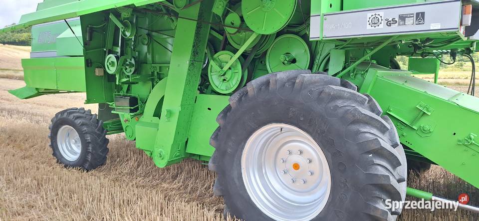 Kombajn DeutzFahr TopLiner 4075 hts Fendt John nieuszkodzony Zbożowe Charsznica