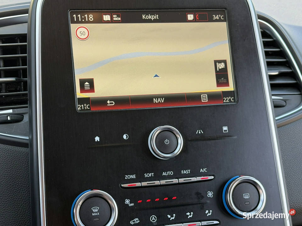 Renault Grand Scenic 13TCE 140 ASR (kontrola trakcji) Węgrów