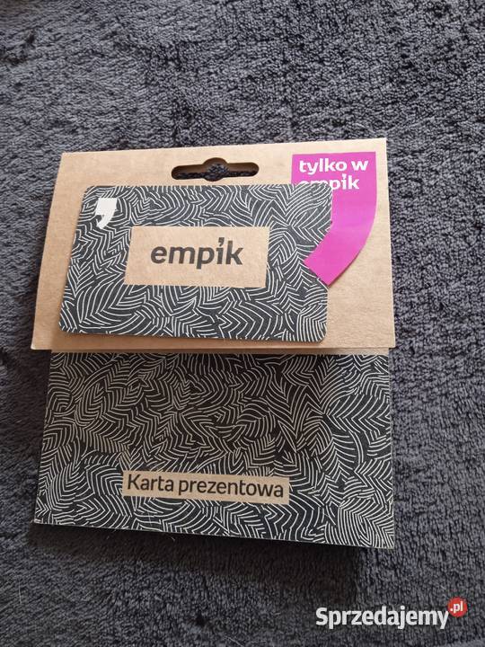 Karta prezentowa Empik 200zl Pozostałe Łódź