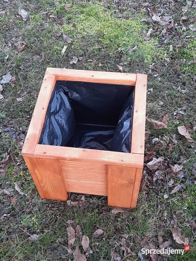 Donica drewniana 45 x 45 x 45