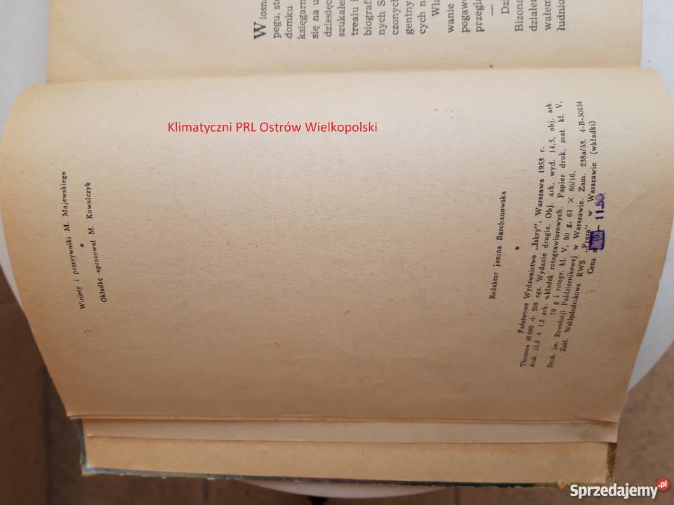 Mały Bizon Adrkady Fiedler Państwowe Wydawnictwo Bielsko-Biała sprzedam