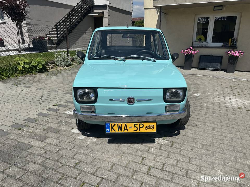 Fiat 126 I seria 1973 Piękny kolor świetny stan małopolskie sprzedam