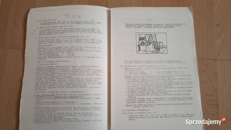 Instrukcja obsługi ciągnika Ursus 90290412121214 Lublin