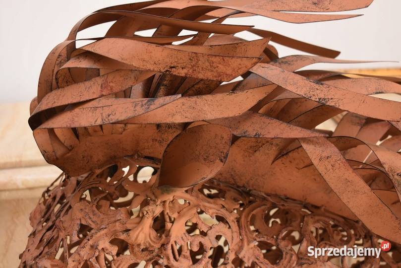 Ogromna Figura Koń Konik Rdza Rzeźba Metalowa Dekoracje ogrodowe Kraków sprzedam