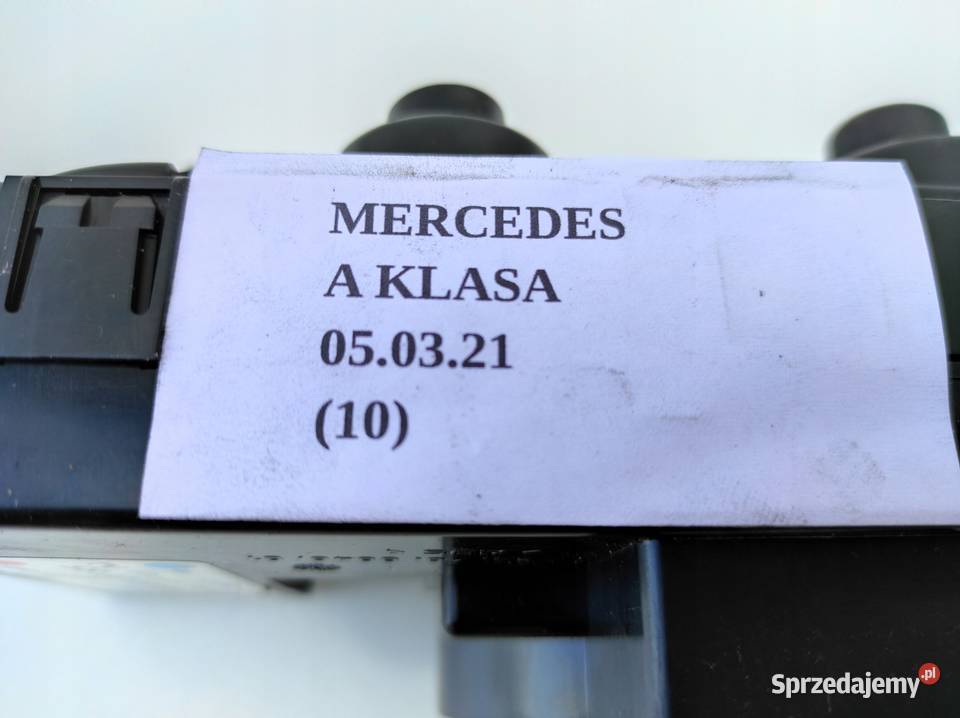 PANEL REGULACJI ŚWIATEŁ MERCEDES A KLASA W168 panele sterowania, przełączniki sprzedam