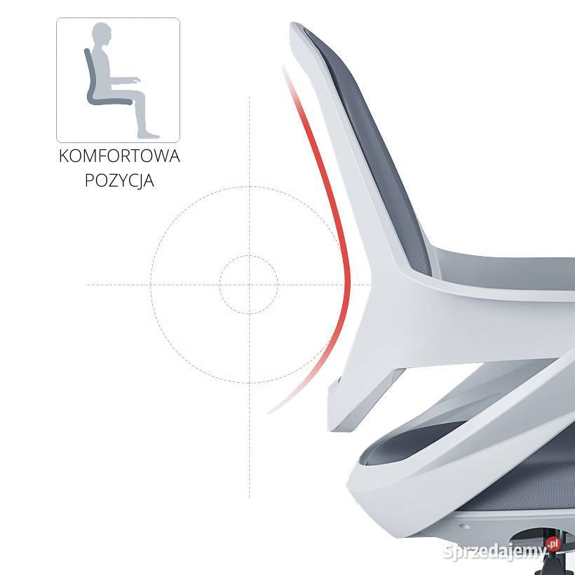 Obrotowe krzesło biurowe ANGEL Ofelia podkarpackie Jarosław