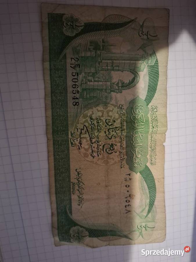 Banknot Libia Wałbrzych sprzedam