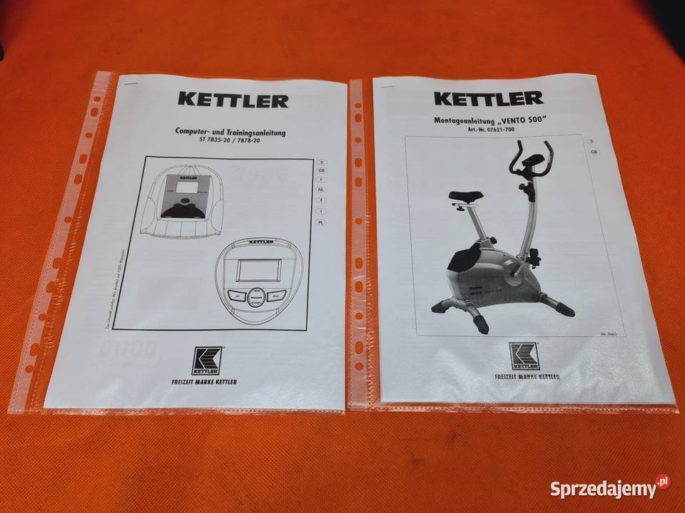 KETTLER VENTO 500 WYGODNY ROWER MAGNETYCZNY Sprzęt do ćwiczeń wielkopolskie Ostrzeszów