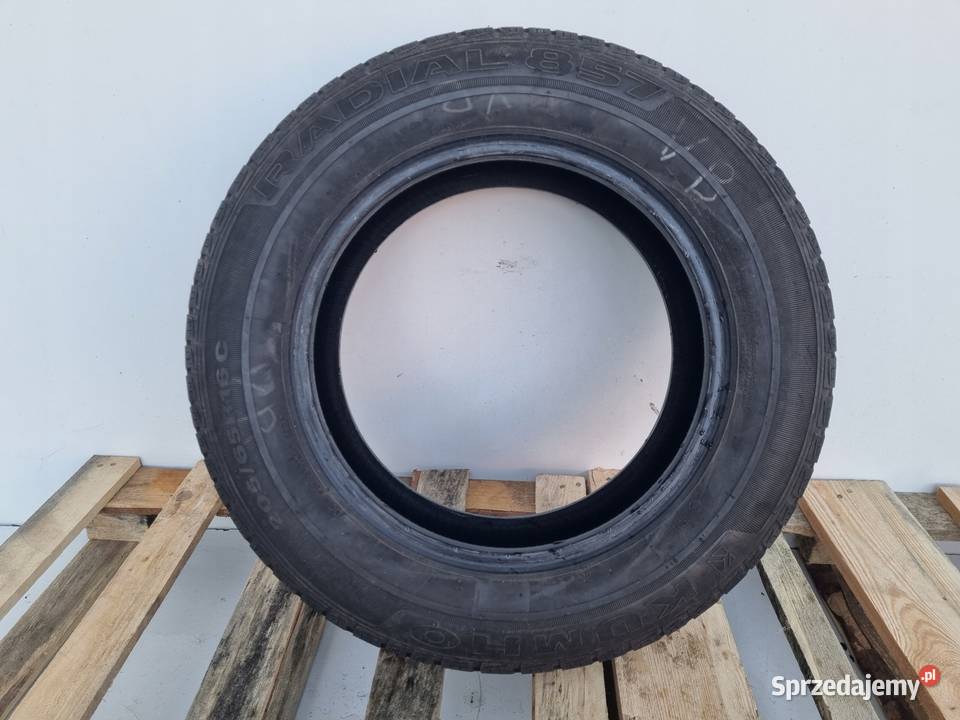 2x OPONA LETNIA Kumho Radial 857 20565 R16C Chełm sprzedam