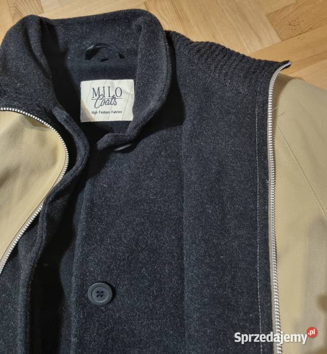 Świetny plaszcz palto kurtka bawelnawelna Milo Zimowa  Warszawa sprzedam