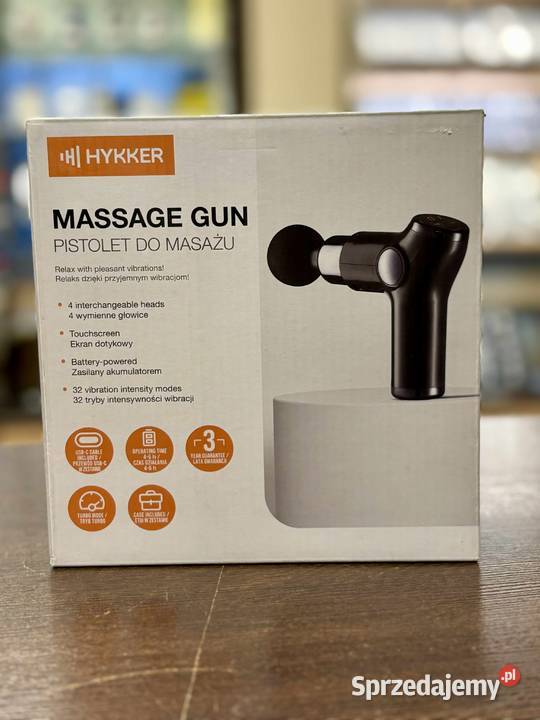 Pistolet Do Masażu HYKKER Komplet Elbląg