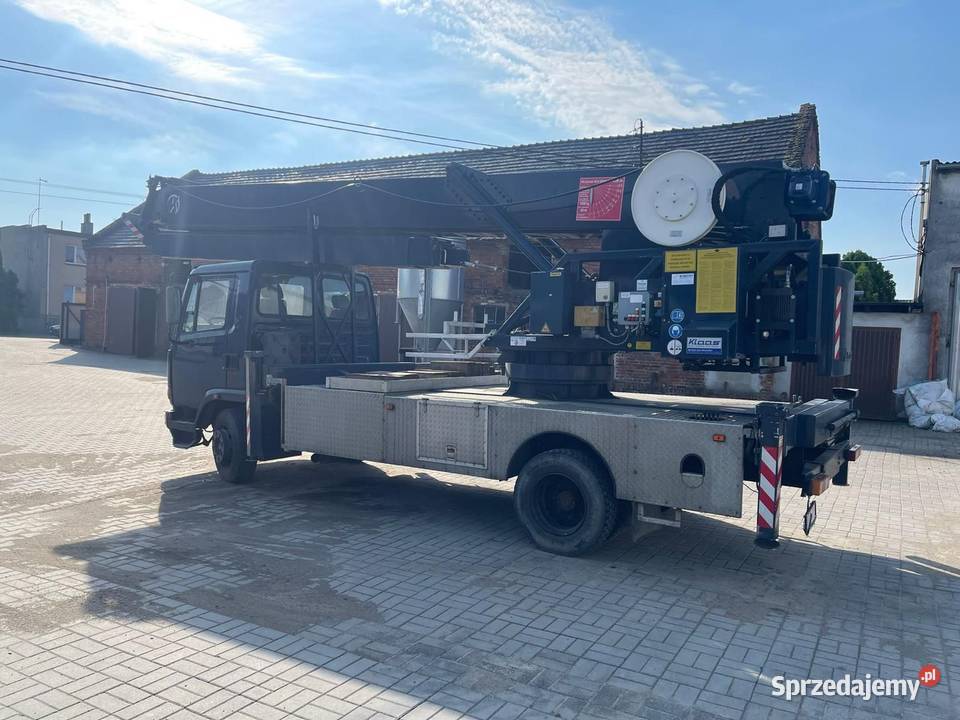 Żuraw Ciesielski dźwig dekarski Klaas K 2834 Kiełczewo