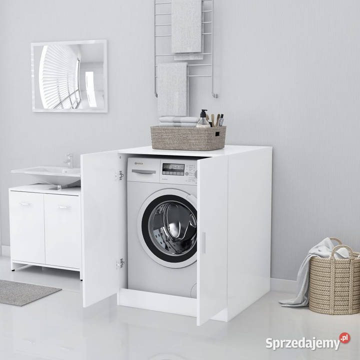 Szafka na pralkę biała 71x715x915 WM808395 mazowieckie