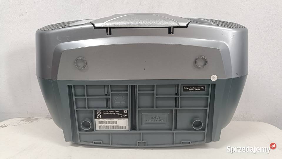 PHILIPS AZ1040 Radioodtwarzacz kasetowy z CD Poznań