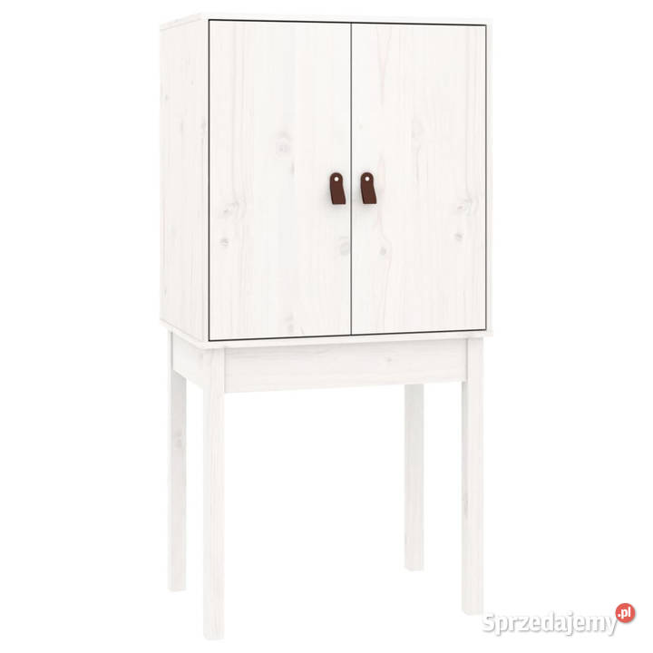 Szafka biała 60x40x120 lite drewno sosnowe Warszawa