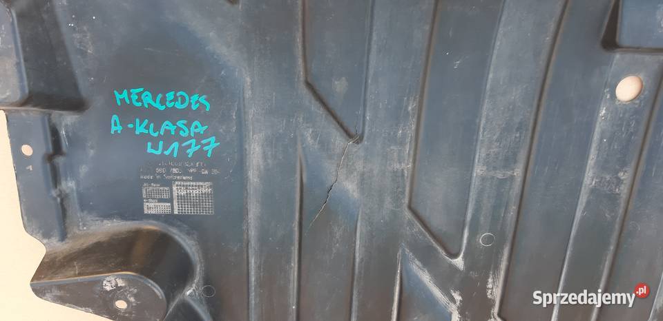 MERCEDES AKLASA W177 OSŁONA PŁYTA POD SILNIK Trzciel