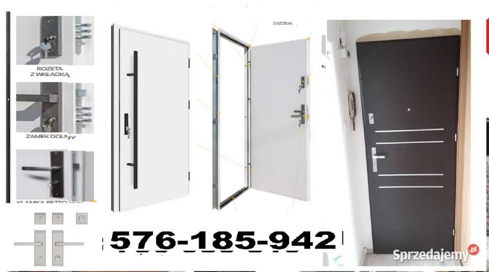 Drzwi wejściowe do mieszkania zewnętrzne Kielce