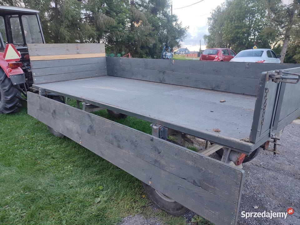 Przyczepa 2 osiowa wóz Cianowice
