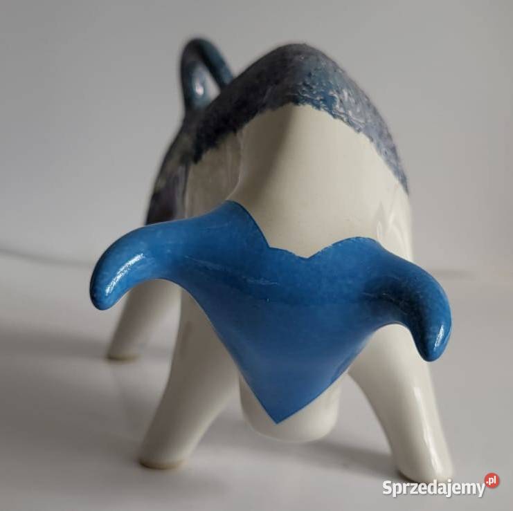 BYK Znak zodiaku Figurka Byczek ceramiczny Sierakowice