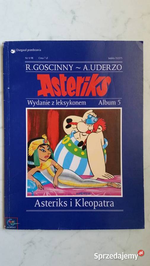 Asteriks i Kleopatra Wydanie z leksykonem Album Puławy