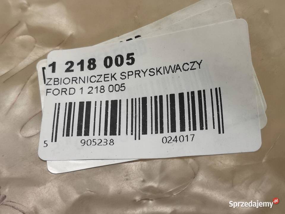 ZBIORNICZEK SPRYSKIWACZY FORD MONDEO III