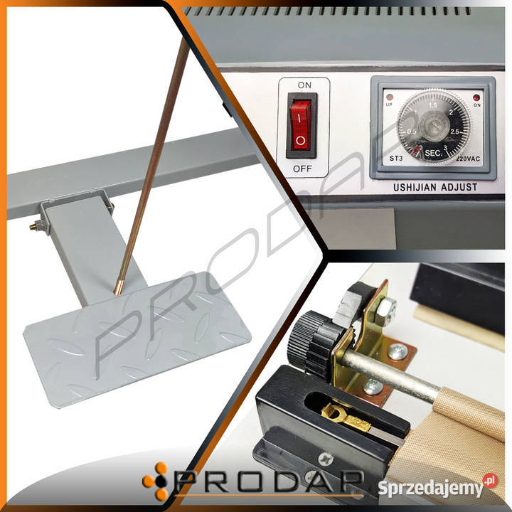 ZGRZEWARKA NOŻNA SF1000 100 3mm do worków folii śląskie Częstochowa